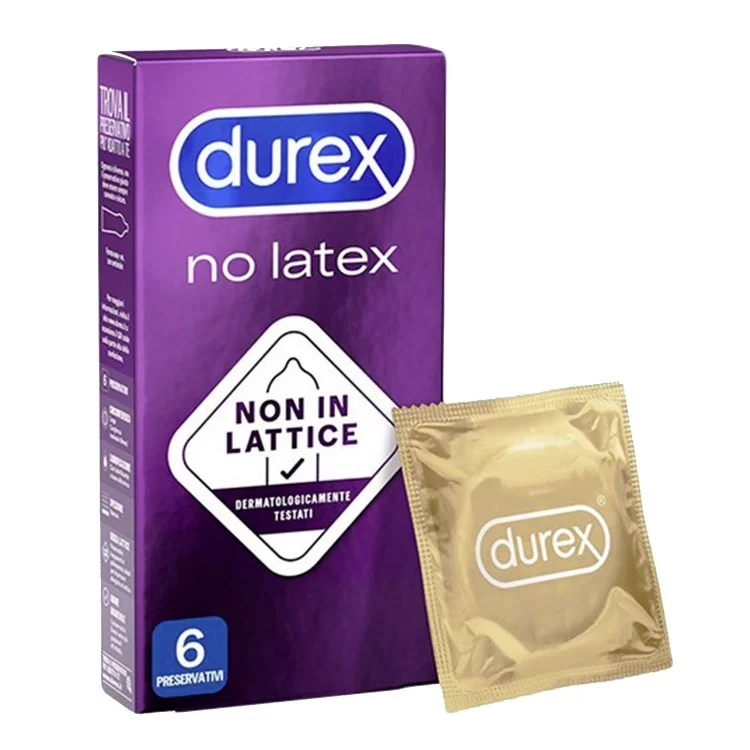 Durex No Latex Durex 6 Preservativi - GPleasure